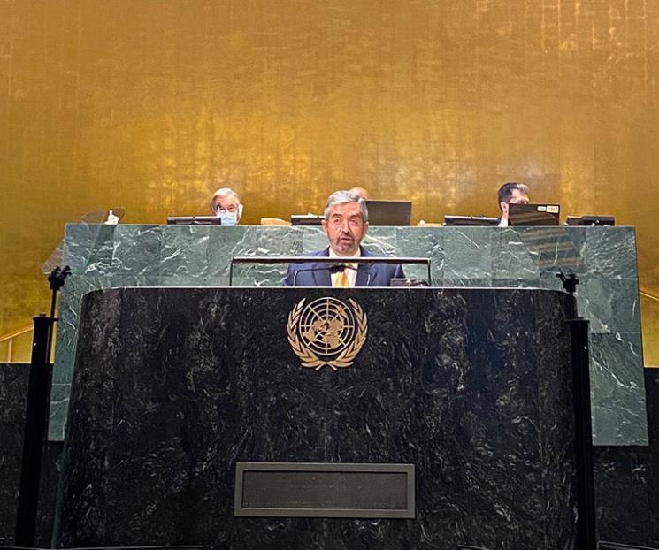 Ante ONU, México pide detener agresiones contra Ucrania