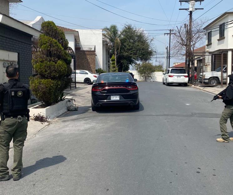 Tras captura de líder criminal, catean domicilios