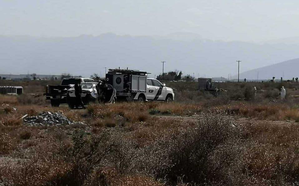 Tiran cadáver en brecha de Salinas