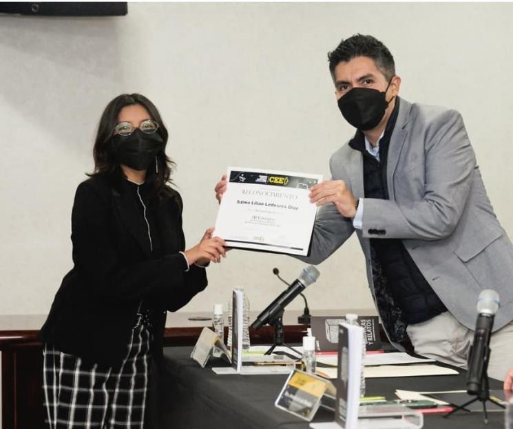 Premia CEE a ganadores de Concurso de Crónicas Premia CEE a ganadores de Concurso de Crónicas