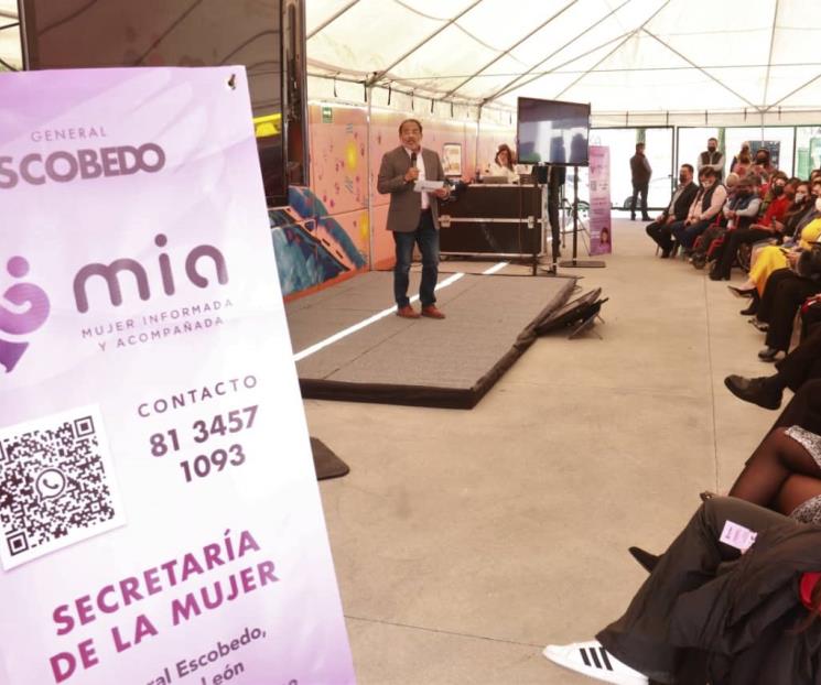 Presenta Escobedo programa MIA