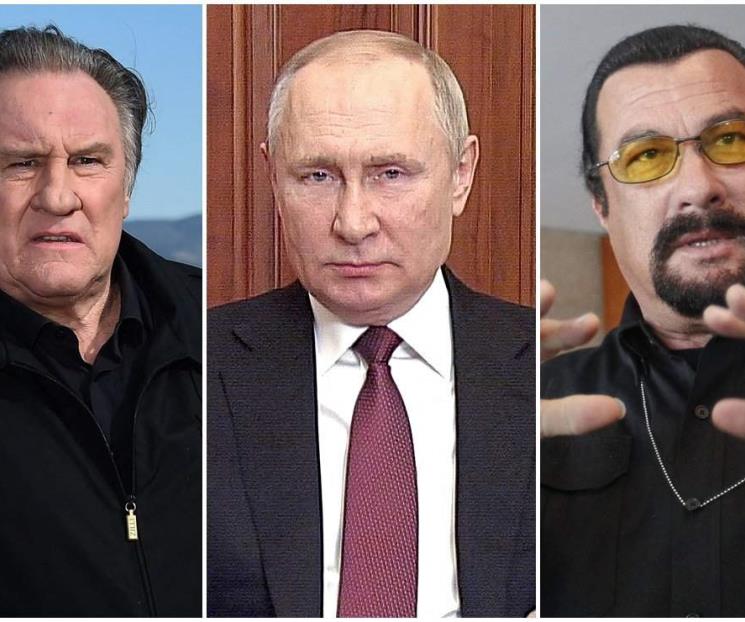 Gerard Depardieu y Steven Seagal, los amigos de Putin