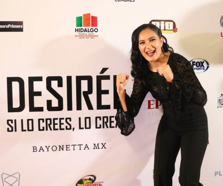 Presenta Desirée premier de su documental