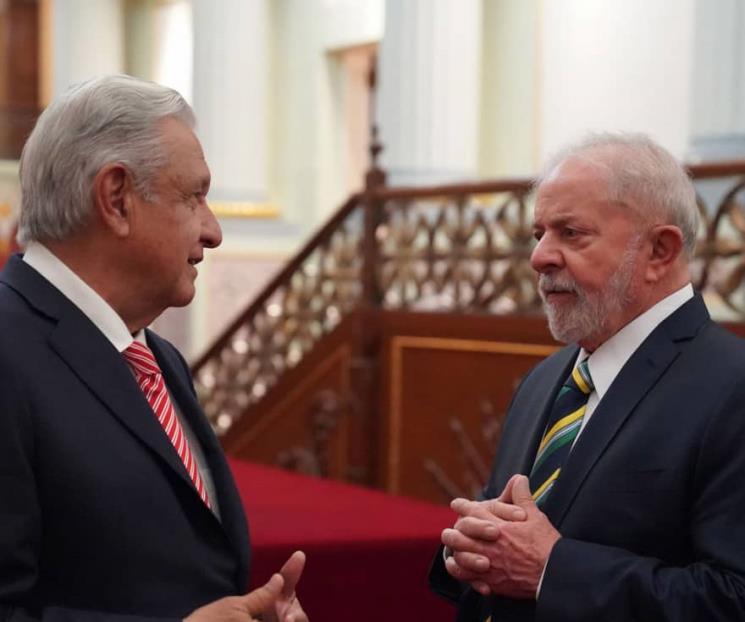 Cuatro horas de fraterno encuentro con Lula: AMLO