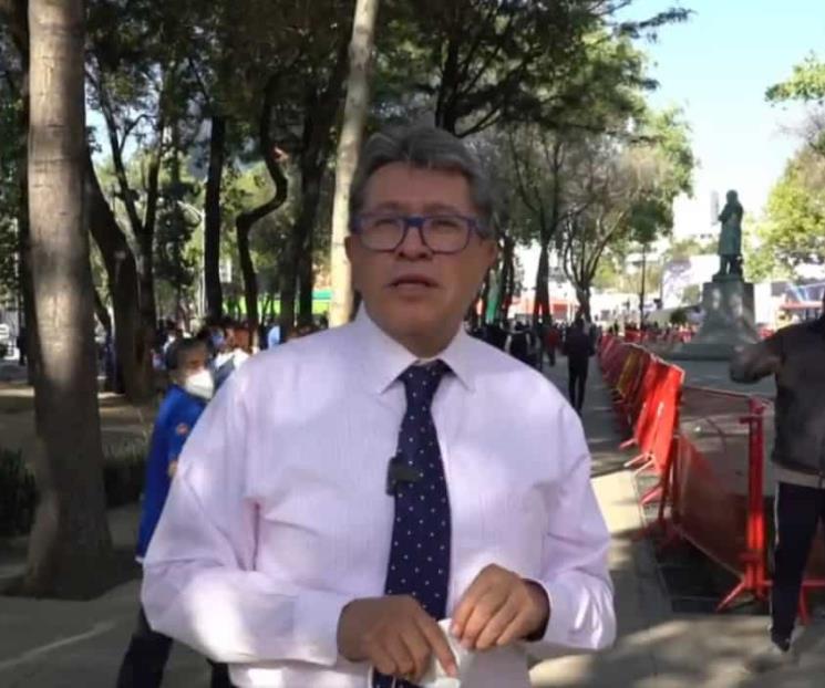 Descartan afectaciones en Senado; Monreal resalta evacuación
