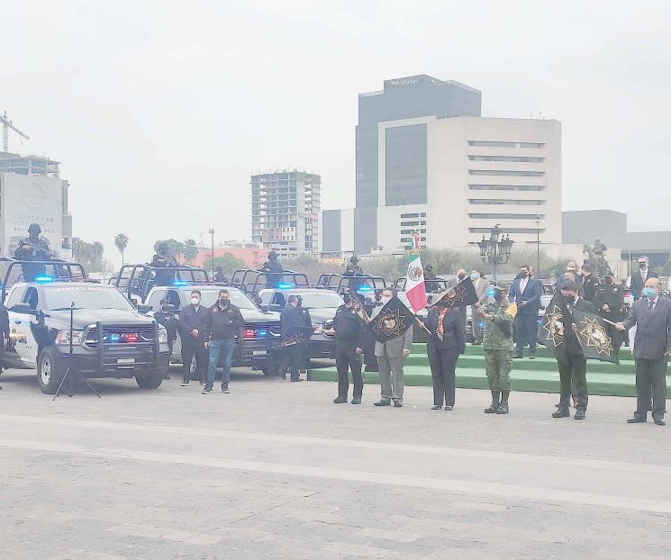 Estrena Fuerza Civil 117 patrullas y 585 elementos