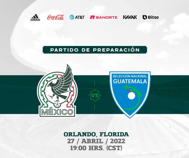 México jugará ante la Guatemala de Tena