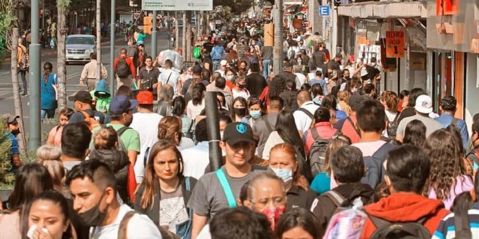 México registra 9 mil 748 contagios
