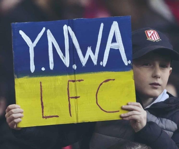 Se solidariza Liverpool con situación en Ucrania