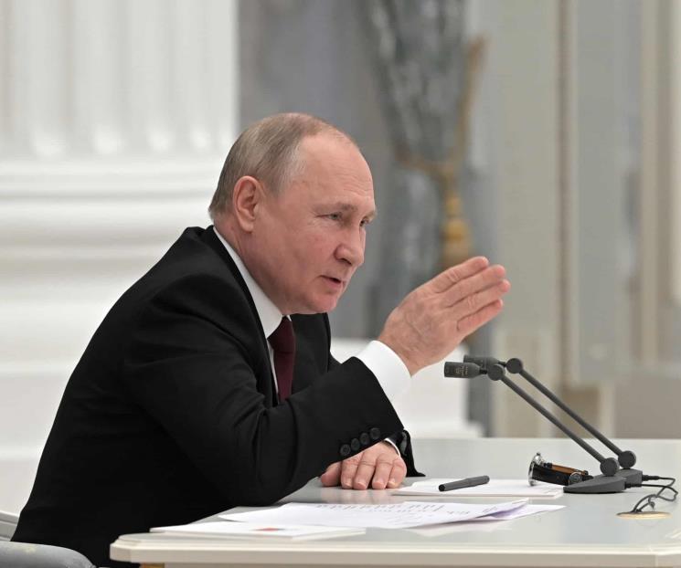Putin ve “declaración de guerra” en sanciones de Occidente
