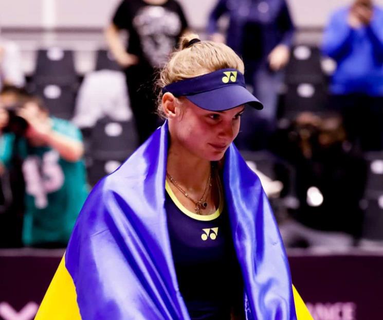 Huye de Ucrania y es subcampeona en torneo de la WTA