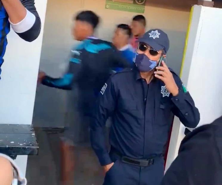 Ignoró policía de Querétaro pelea en el Corregidora