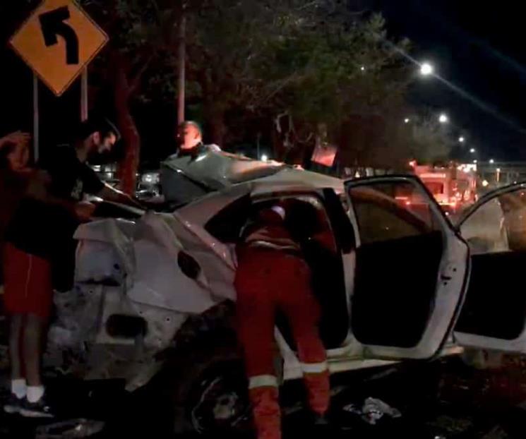 Mueren dos personas tras chocar en la Carretera Nacional