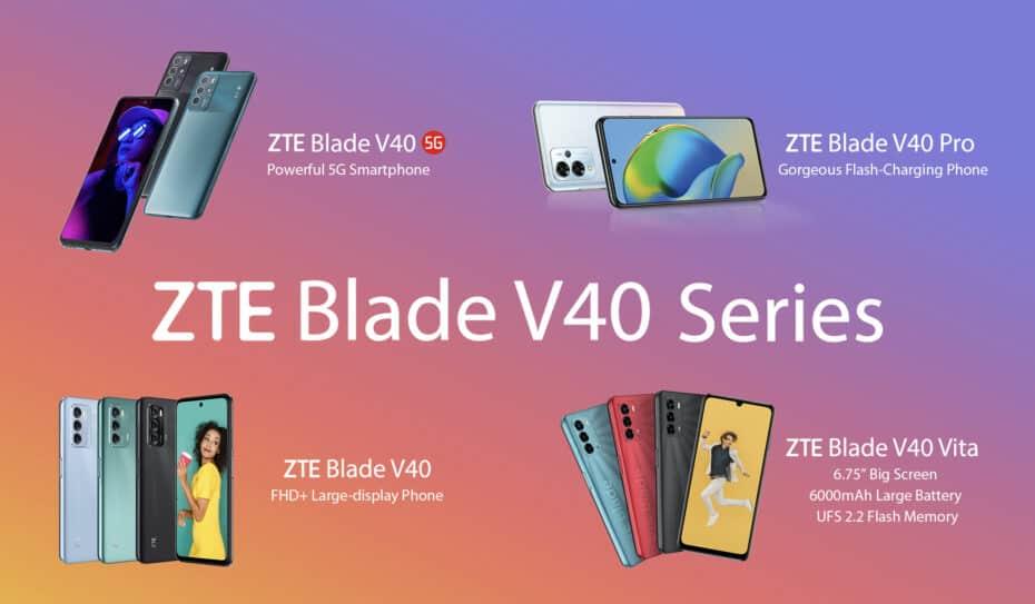 Presenta ZTE la serie Blade V40