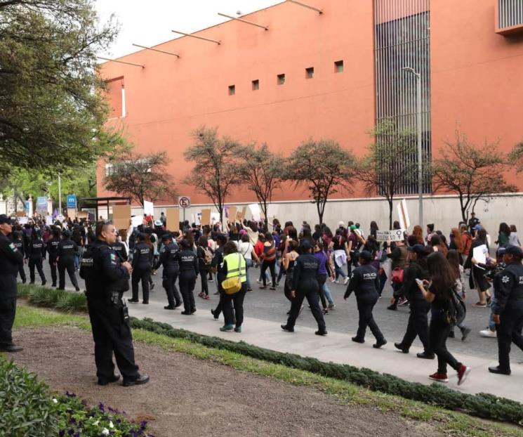 Desplegará Monterrey operativos por marcha feminista