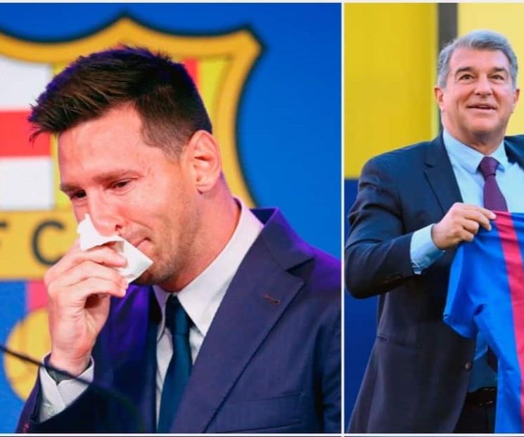 No se arrepienten en el Barça de dejar ir a Messi