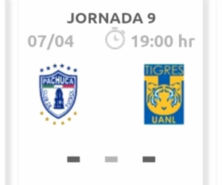 El Pachuca-Tigres sería el 7 de abril 