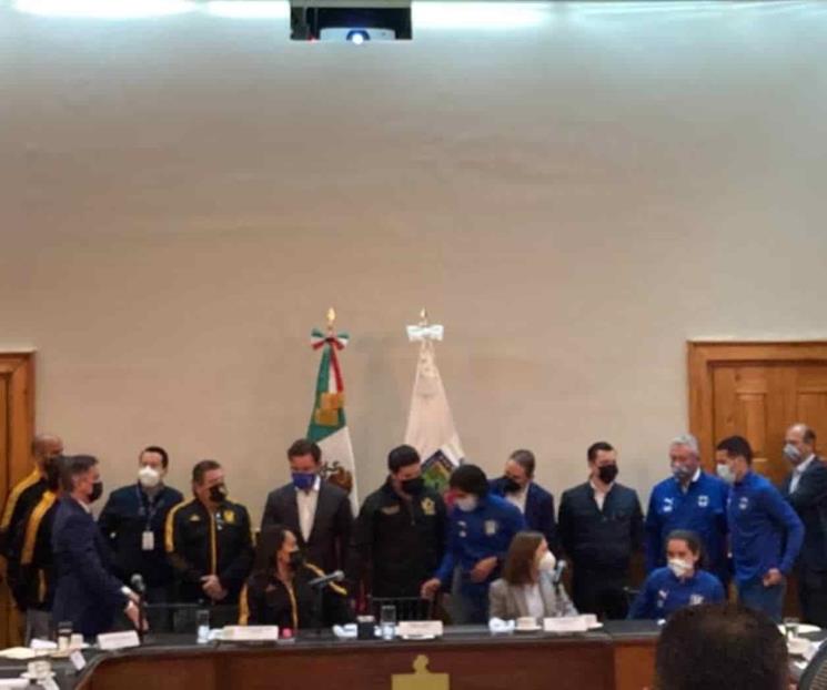 Se unen Rayados y Tigres para acabar con la violencia