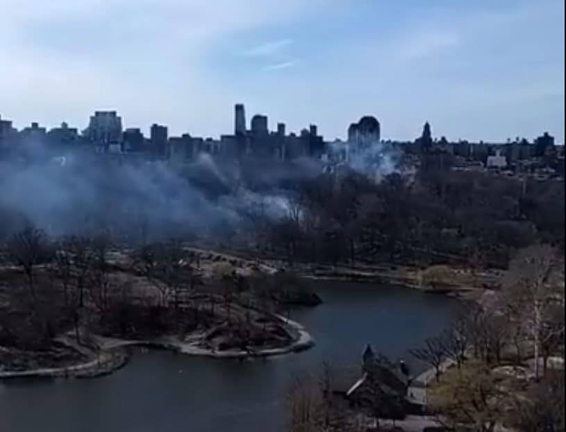 Se registran 10 pequeños incendios en Central Park de NY