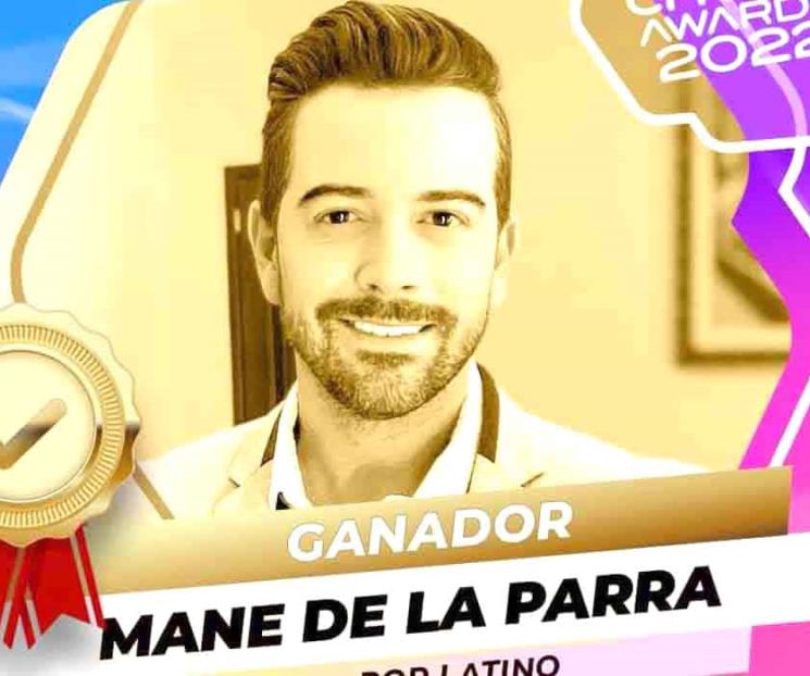 Gana Mané de la Parra el Fans Choice Awards 2022