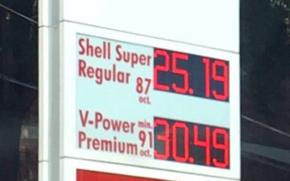 Venden gasolina en más de 27 pesos