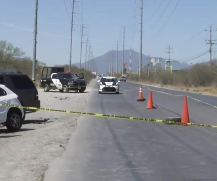 Accidente en Ciénega de Flores deja una persona sin vida