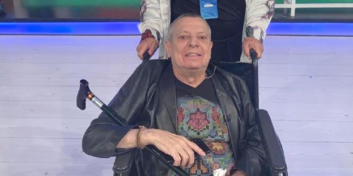 César Bono, estable y de muy buen humor