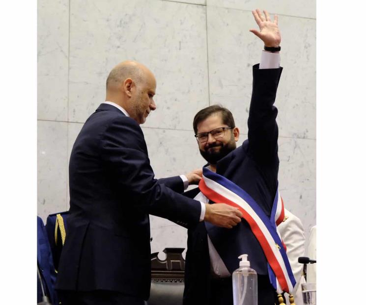 Boric asume la presidencia de Chile
