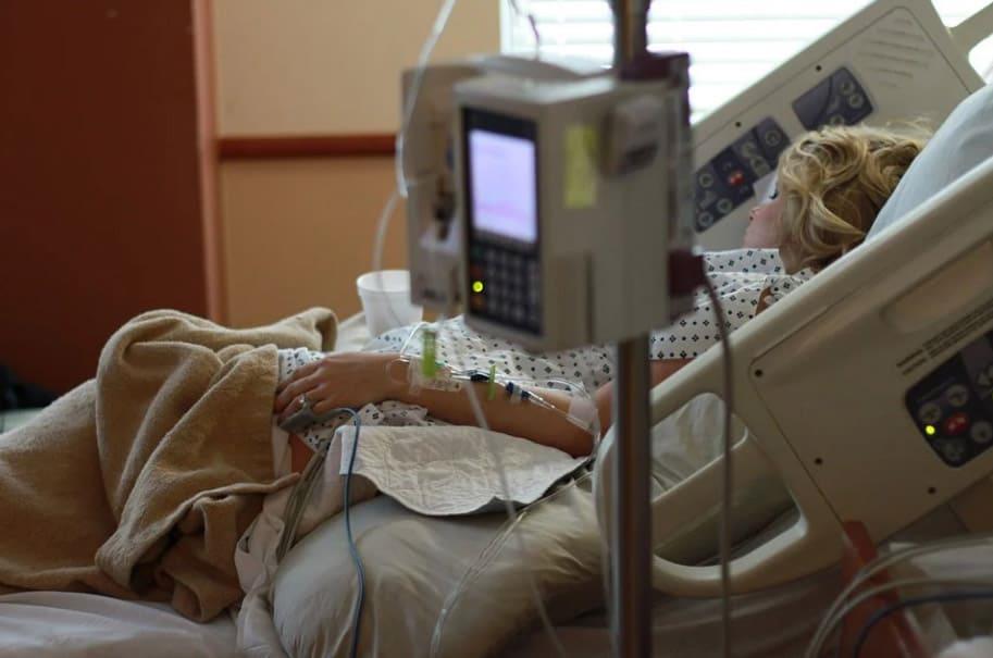 Marianna, la mujer embarazada rescatada dio a luz