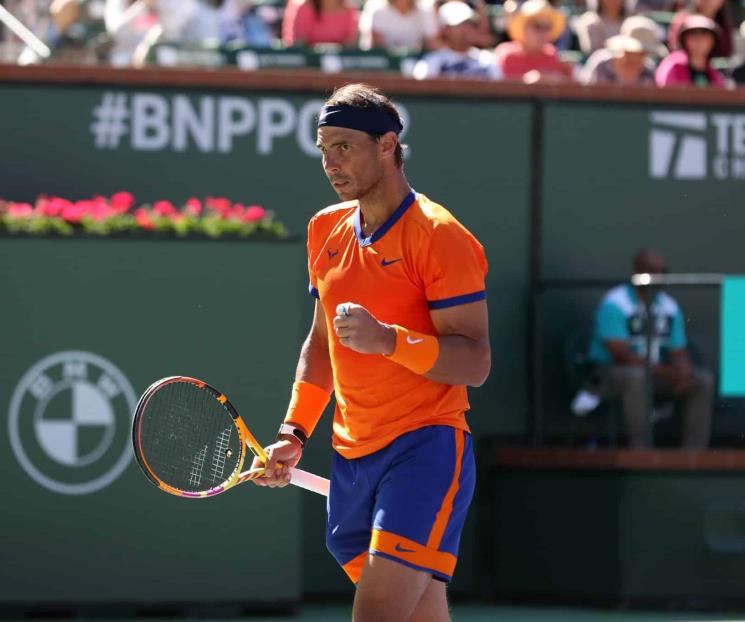 Avanza Rafa Nadal en el Indian Wells