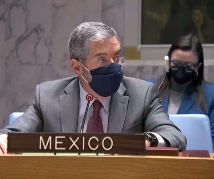 México pide ante la ONU proteger a civiles en Ucrania