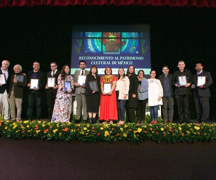 Entregan Reconocimiento al Patrimonio Cultural