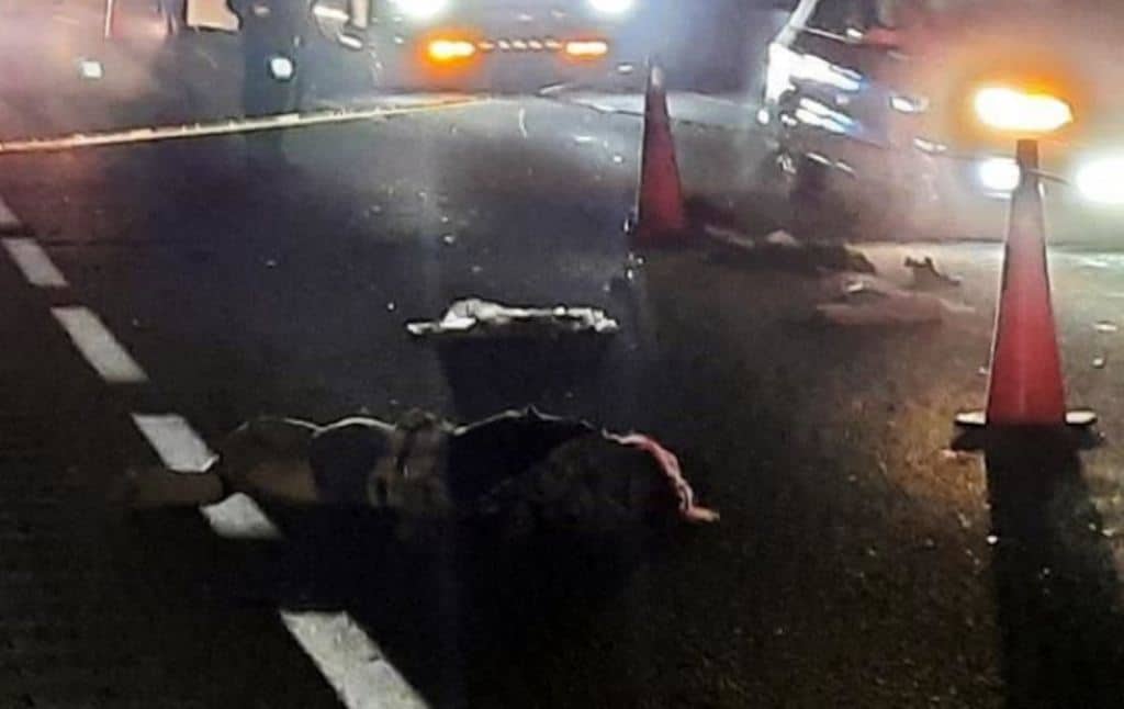 Una mujer de la tercera edad, murió al ser embestida por varios vehículos