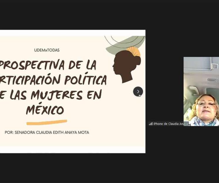 Hace llamado de sororidad y preparación política