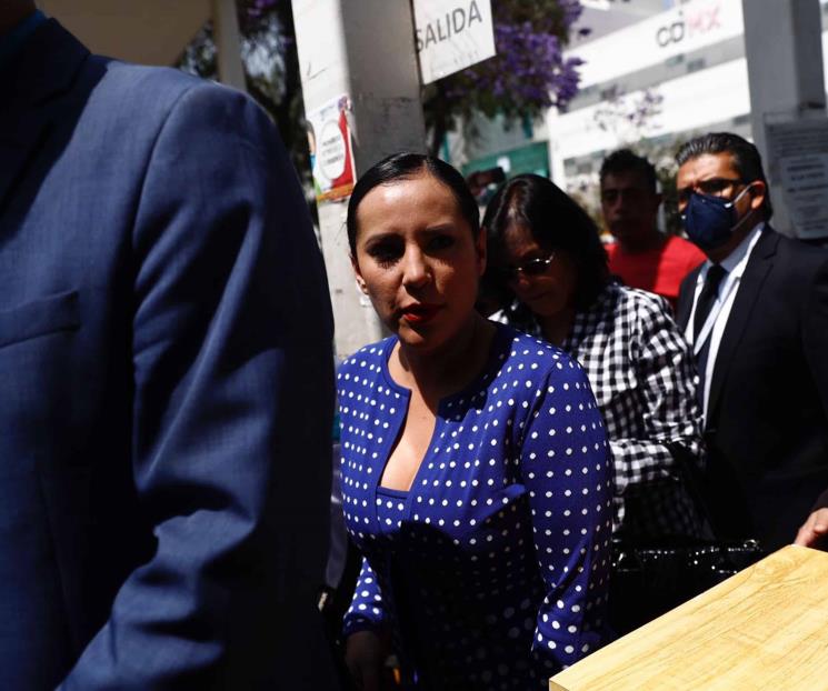 Pide Sandra Cuevas licencia por 15 días Pide Sandra Cuevas licencia por 15 días