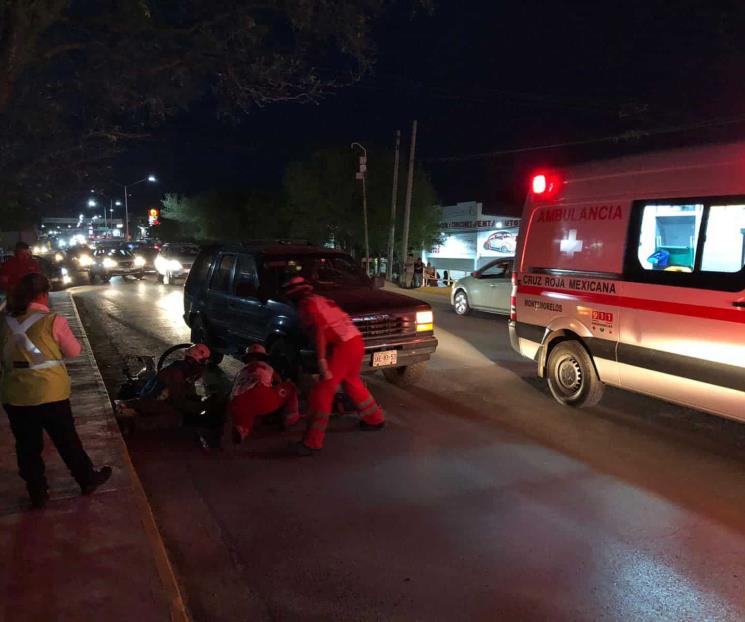 Atropellan a hombre de la tercera edad en Montemorelos