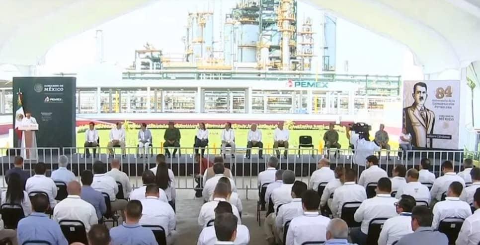 AMLO encabeza el 84 aniversario de la Expropiación Petrolera