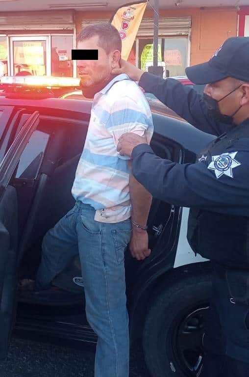 Detienen a presunto responsable de un asalto a una persona en la Colonia Industrial