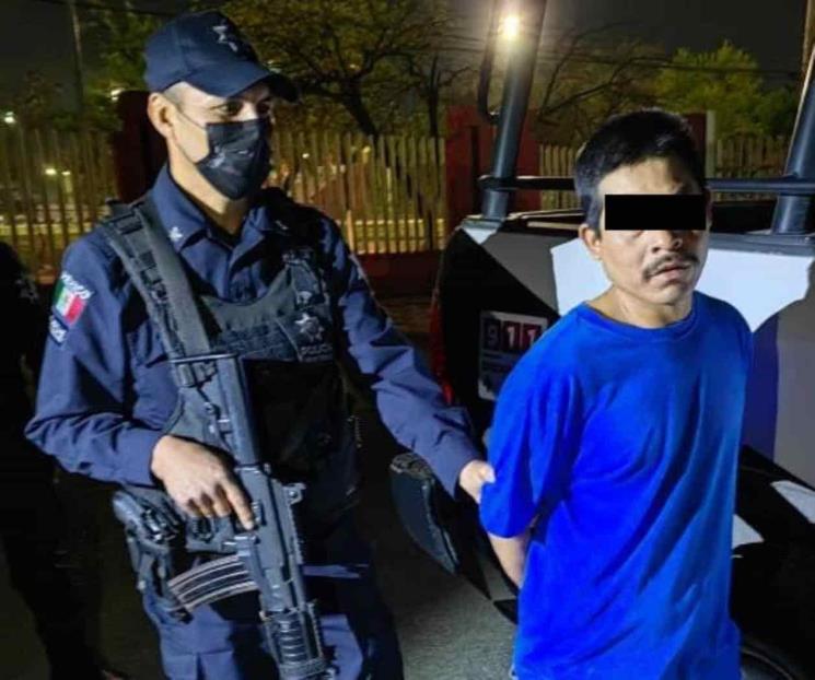 Cae con droga en Monterrey