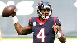 Ficha Deshaun Watson con Browns
