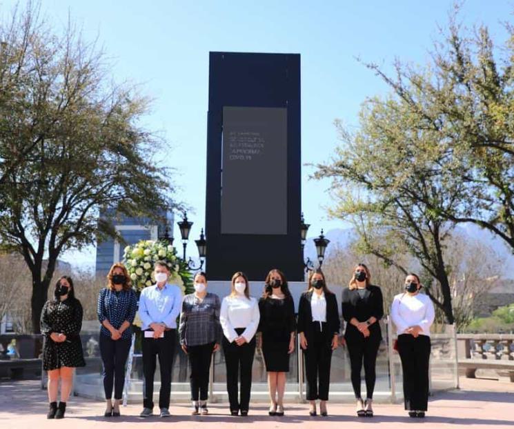 Recuerdan a víctimas de la pandemia