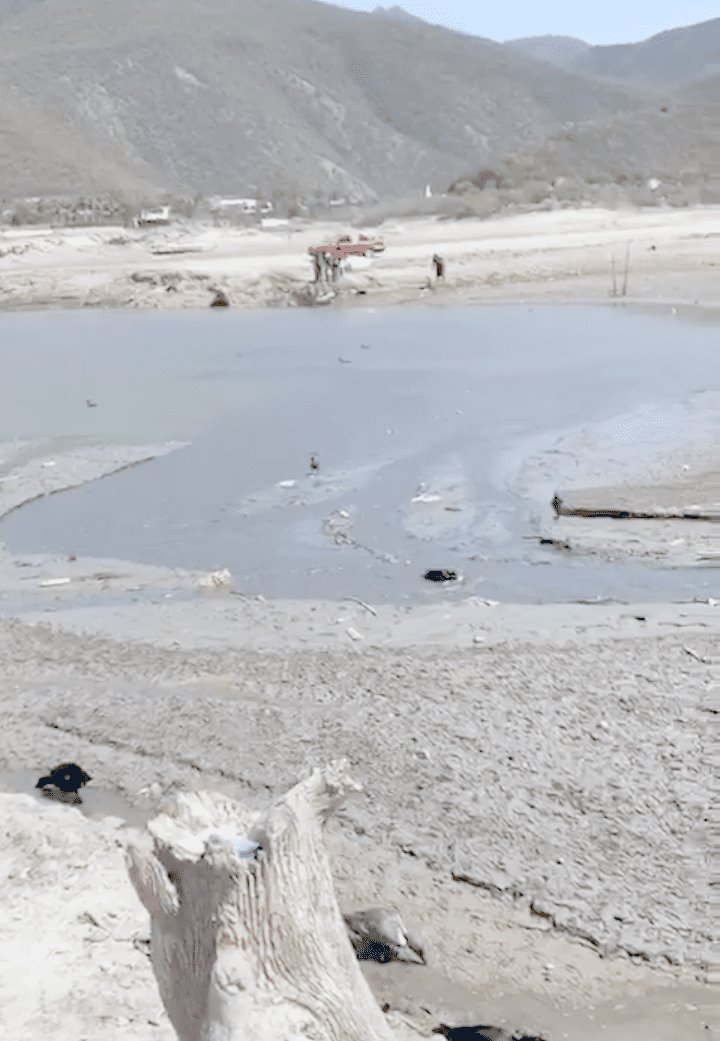 Se contamina la Presa La Boca con aguas negras Se contamina la Presa La Boca con aguas negras