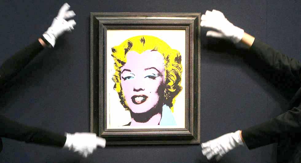 Y Christies saca el retrato de Marilyn de Warhol Y Christies saca el retrato de Marilyn de Warhol