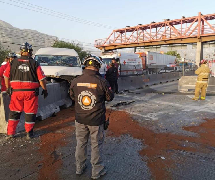 Accidente deja 14 lesionados en San Pedro