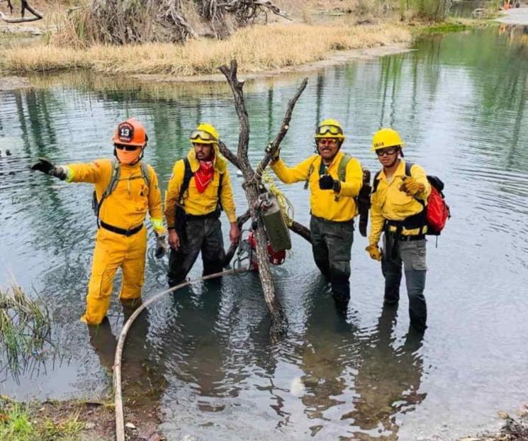 Capacitan a brigadistas por temporada de incendios
