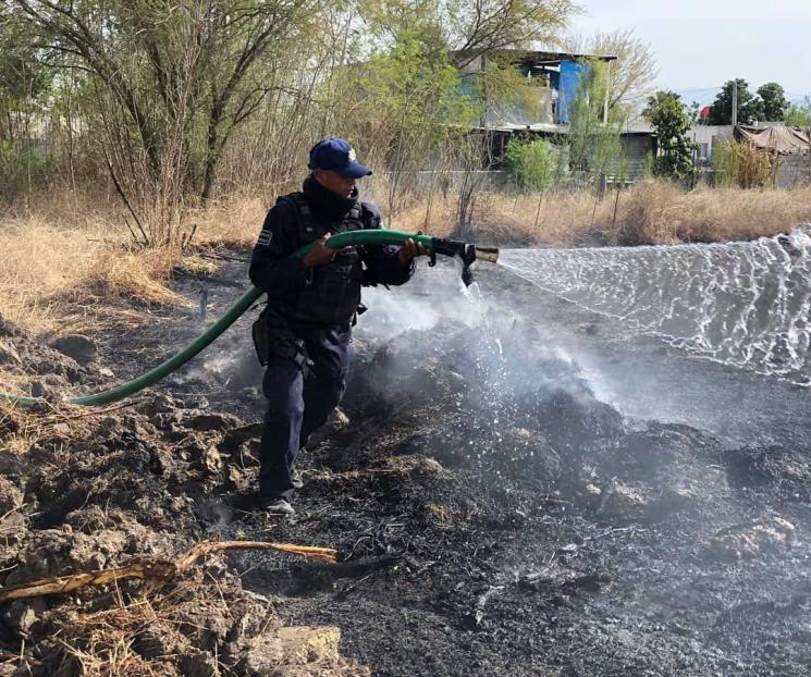 Alarma incendio de pastizal