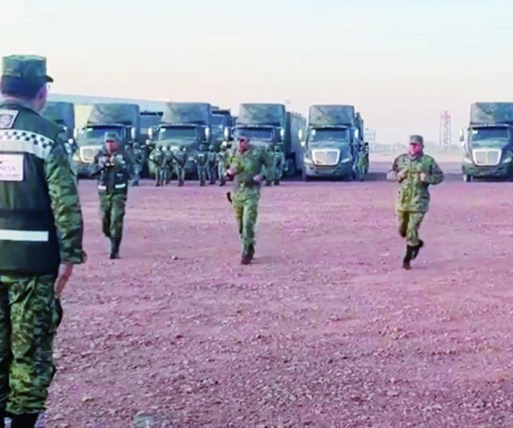 Mandan militares a obras del Tren Maya