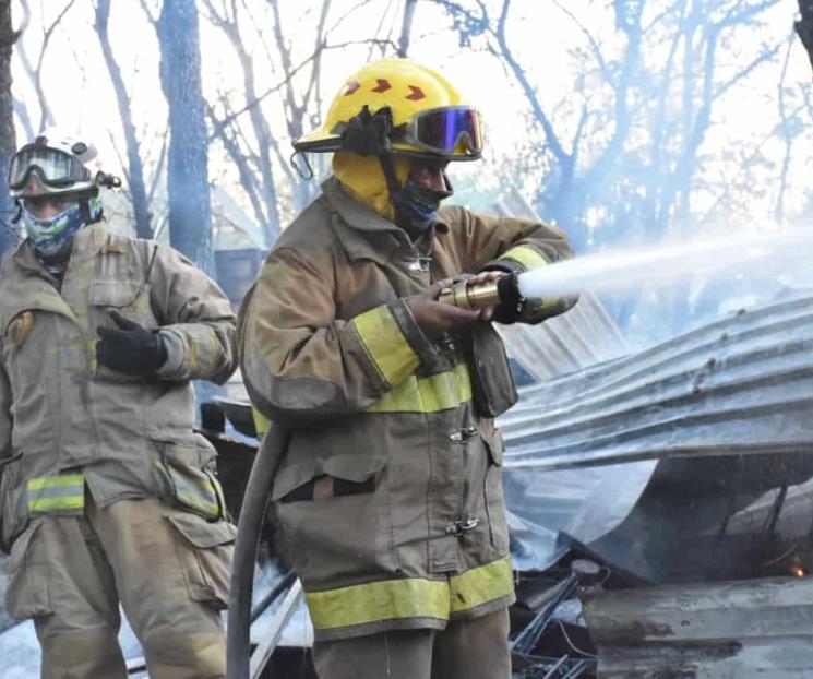 Se incendia vivienda en General Terán