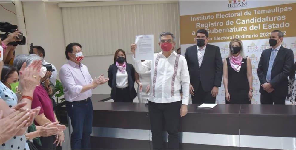 Registran candidaturas para gubernatura de Tamaulipas