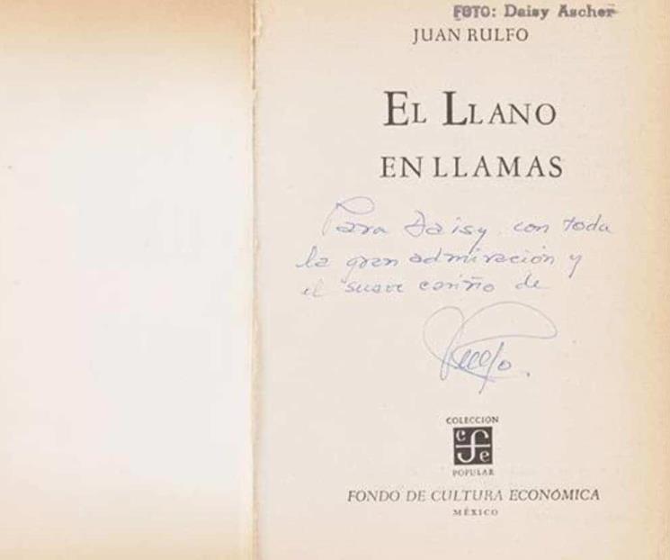 Cuánto cuesta edición El llano en llamas firmada por Rulfo